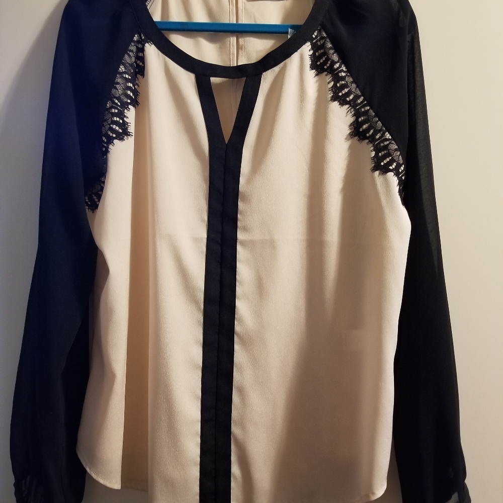 Long sleeved blouse